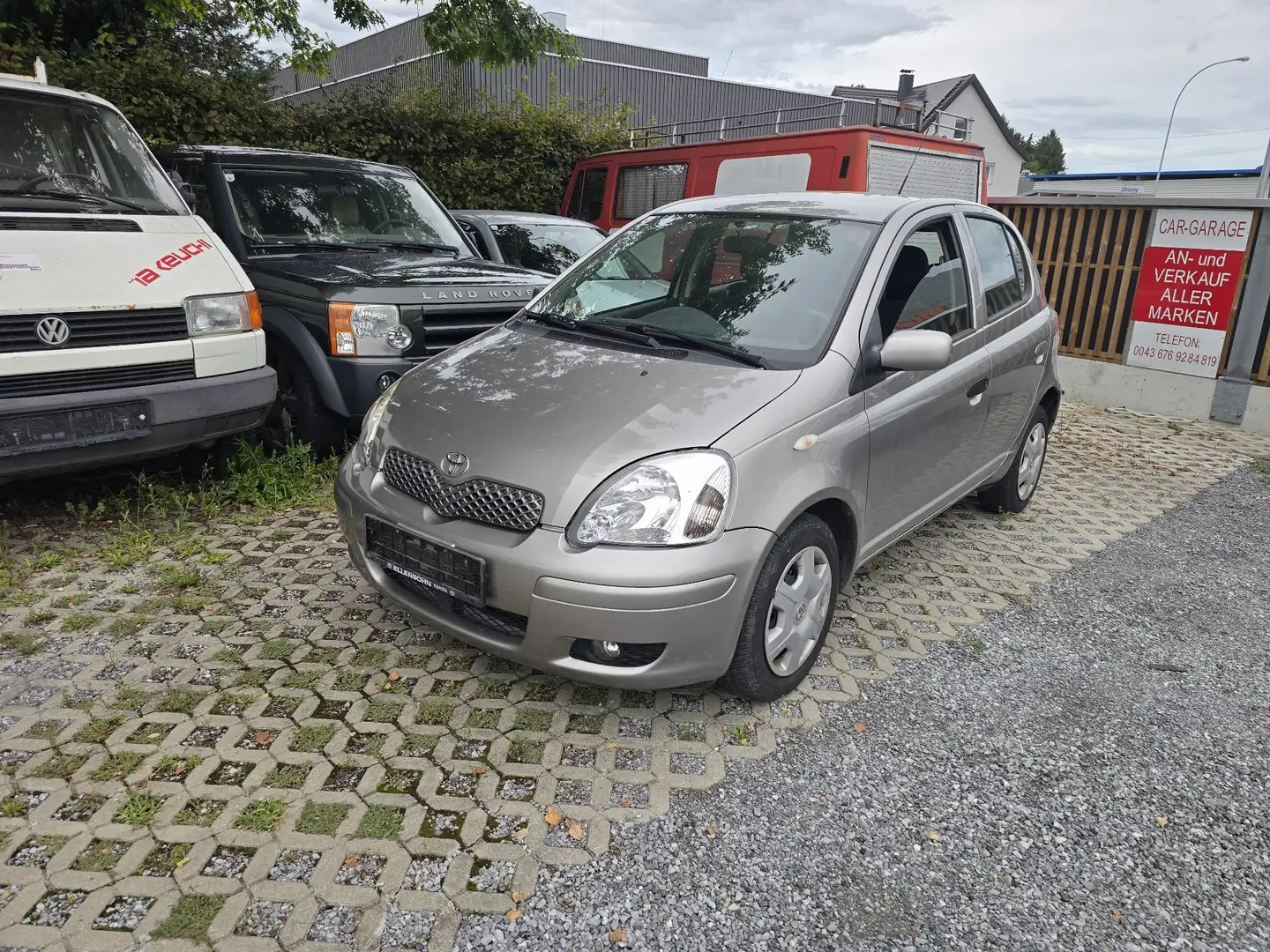 Toyota Yaris Mit Klima nur Export Grau - 1