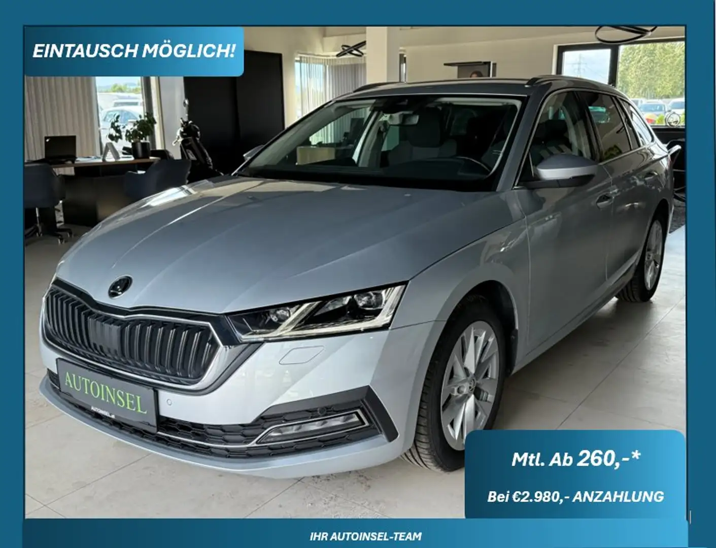 Skoda Octavia Style DSG Grijs - 1
