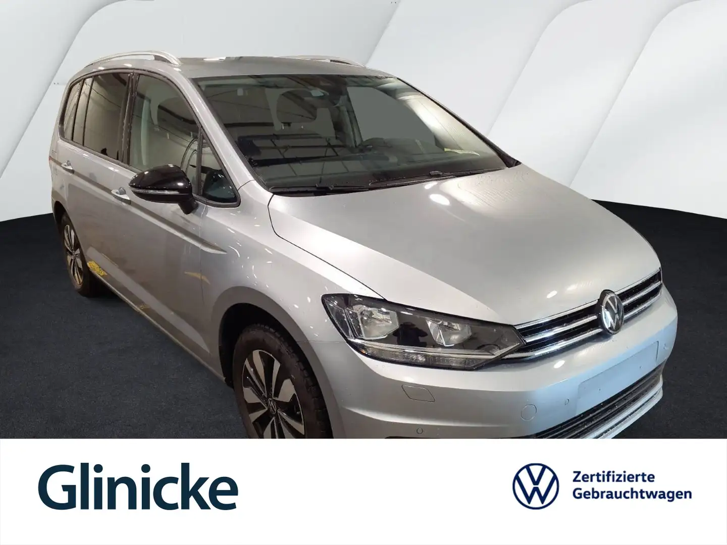 Volkswagen Touran 1.5 TSI Goal Navi 7-Sitze RFK Sitzheizung Silber - 1