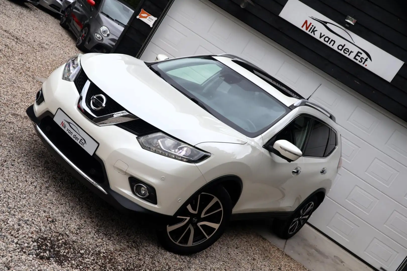 Nissan X-Trail 1.6 DIG-T Tekna-Pano-Leder-Stoelverwarming-Camera Wit - 2