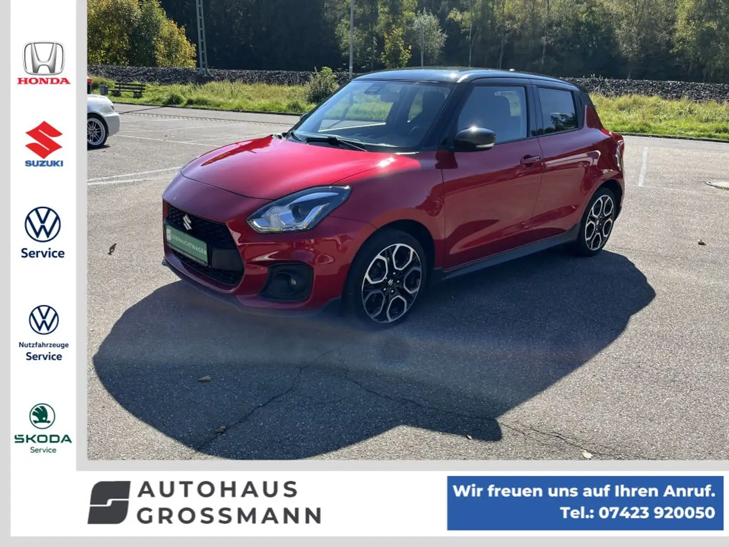 Suzuki Swift Sport 1.4 Boosterjet Hybrid Rouge - 1