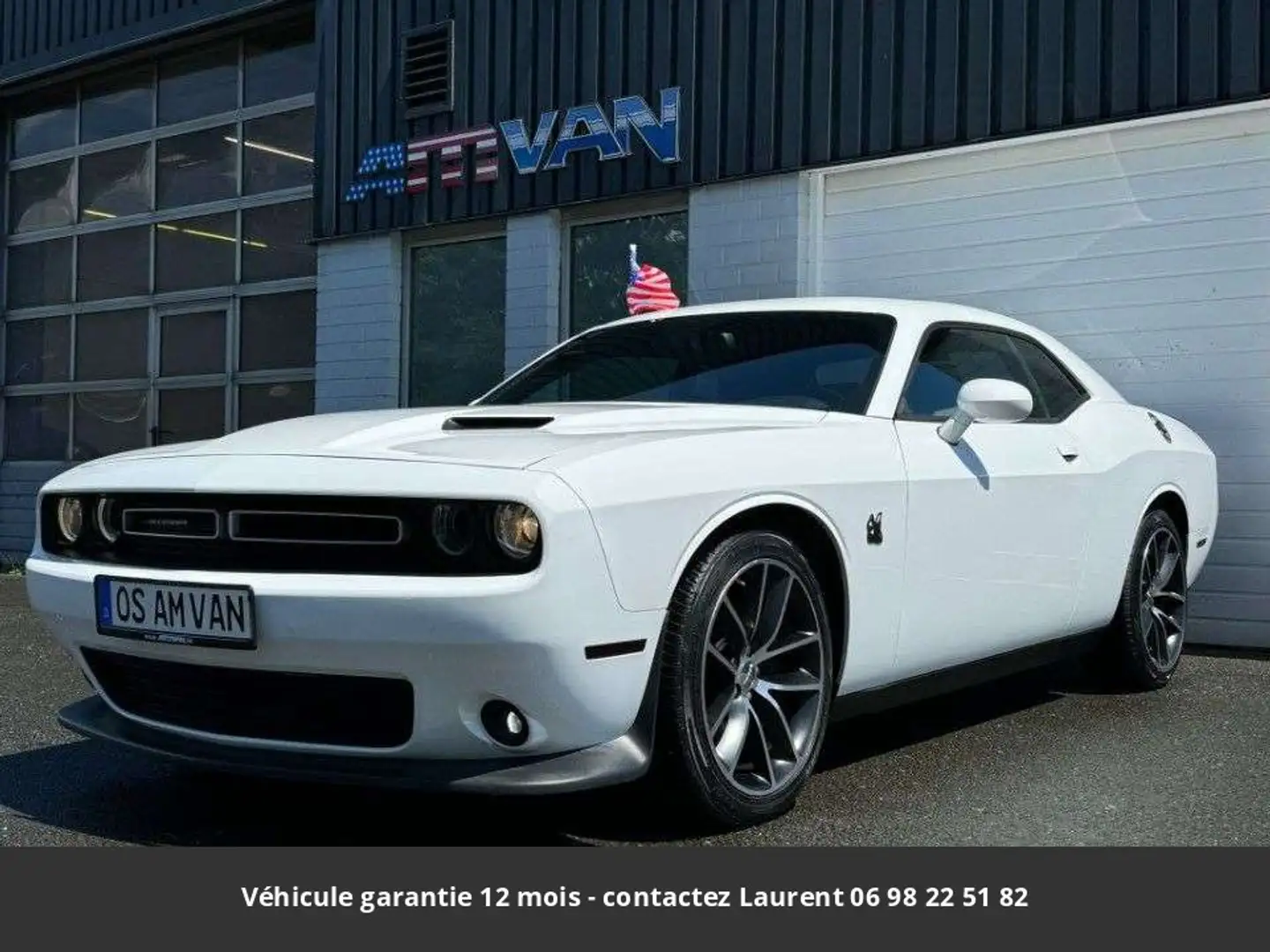 Dodge Challenger SRT8 6.4l Hors homologation 4500e Blanc - 1