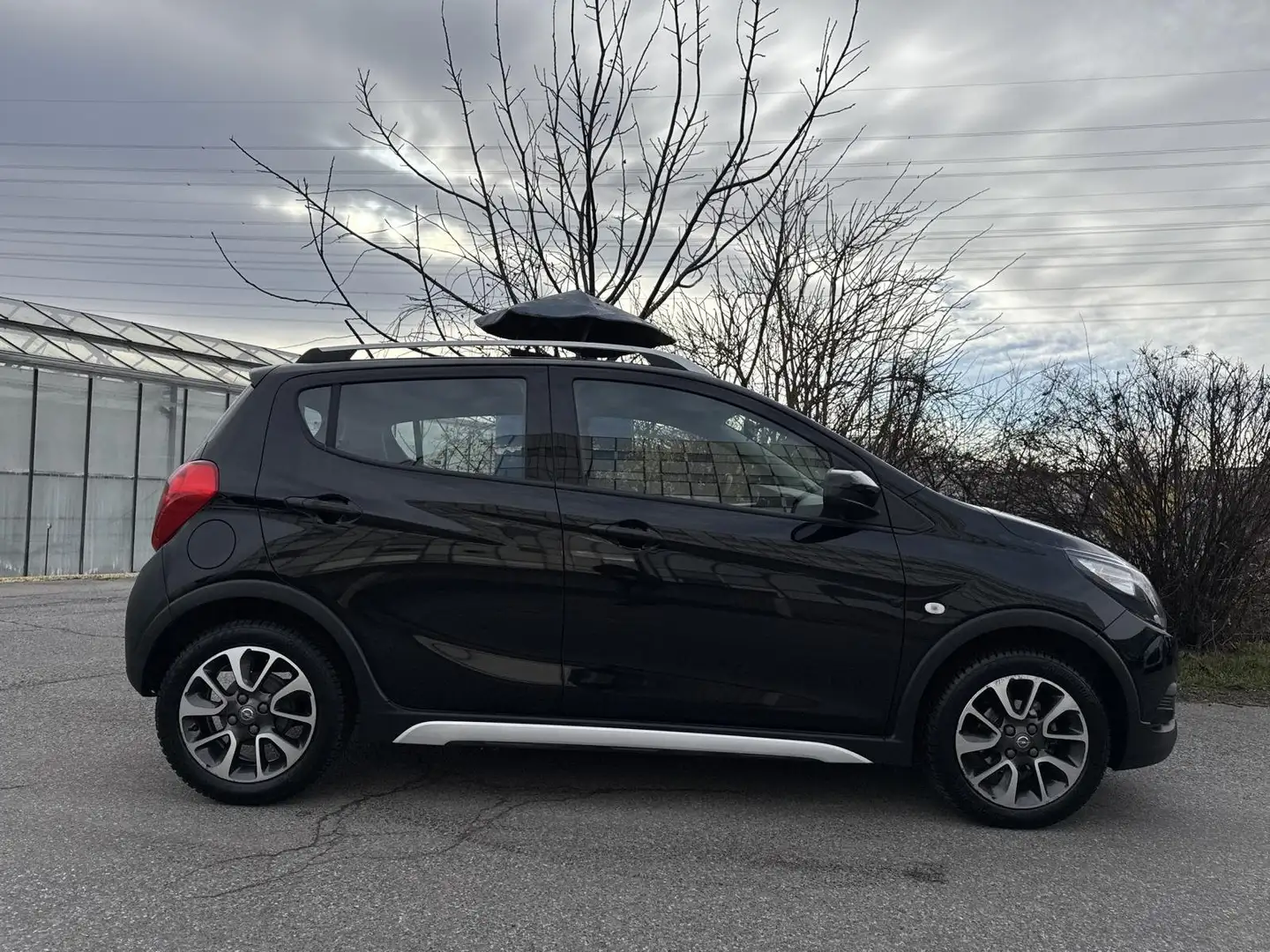 Opel Karl Rocks Aut. Lenkrad/Sitzhzg PDC Service+Pickerl NEU Schwarz - 2