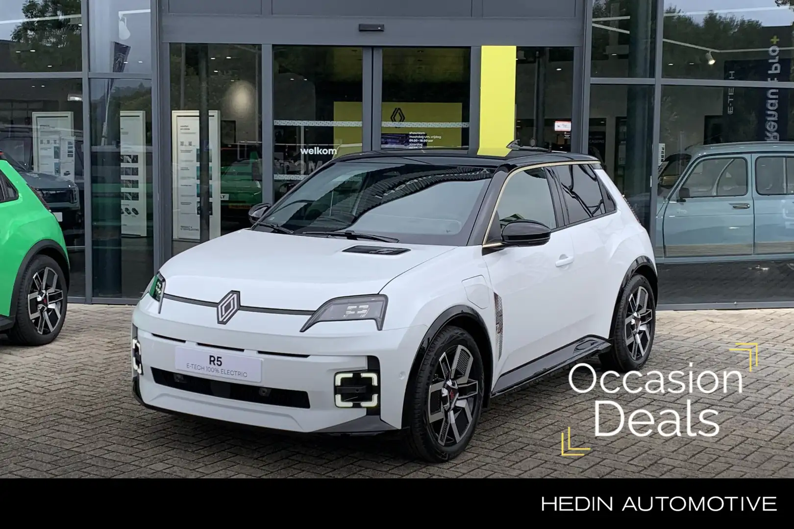 Renault R 5 comfort range iconic cinq 52 kWh | Verwarmbaar stu Blanc - 1