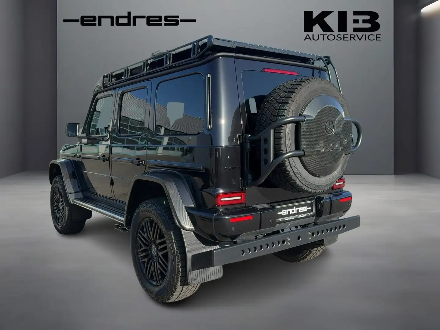 Mercedes-Benz G 63 AMG 4x4 +MBUX+SHD+MBeam+Navi+Cam+Totw+TV Czarny - 2