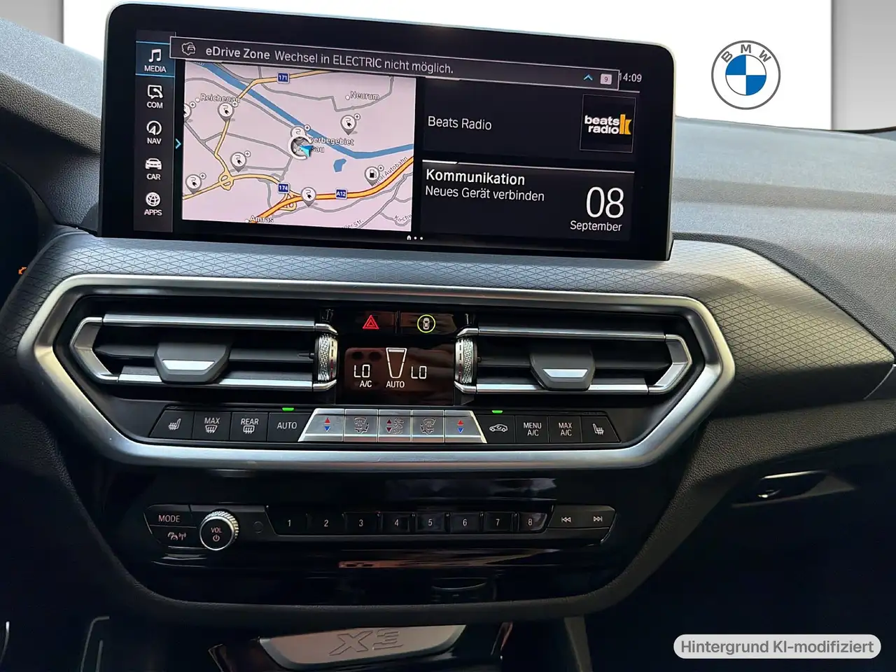 BMW X3 xDrive30e (G01) M Sportpaket Gestiksteuerung, миниатюра 8