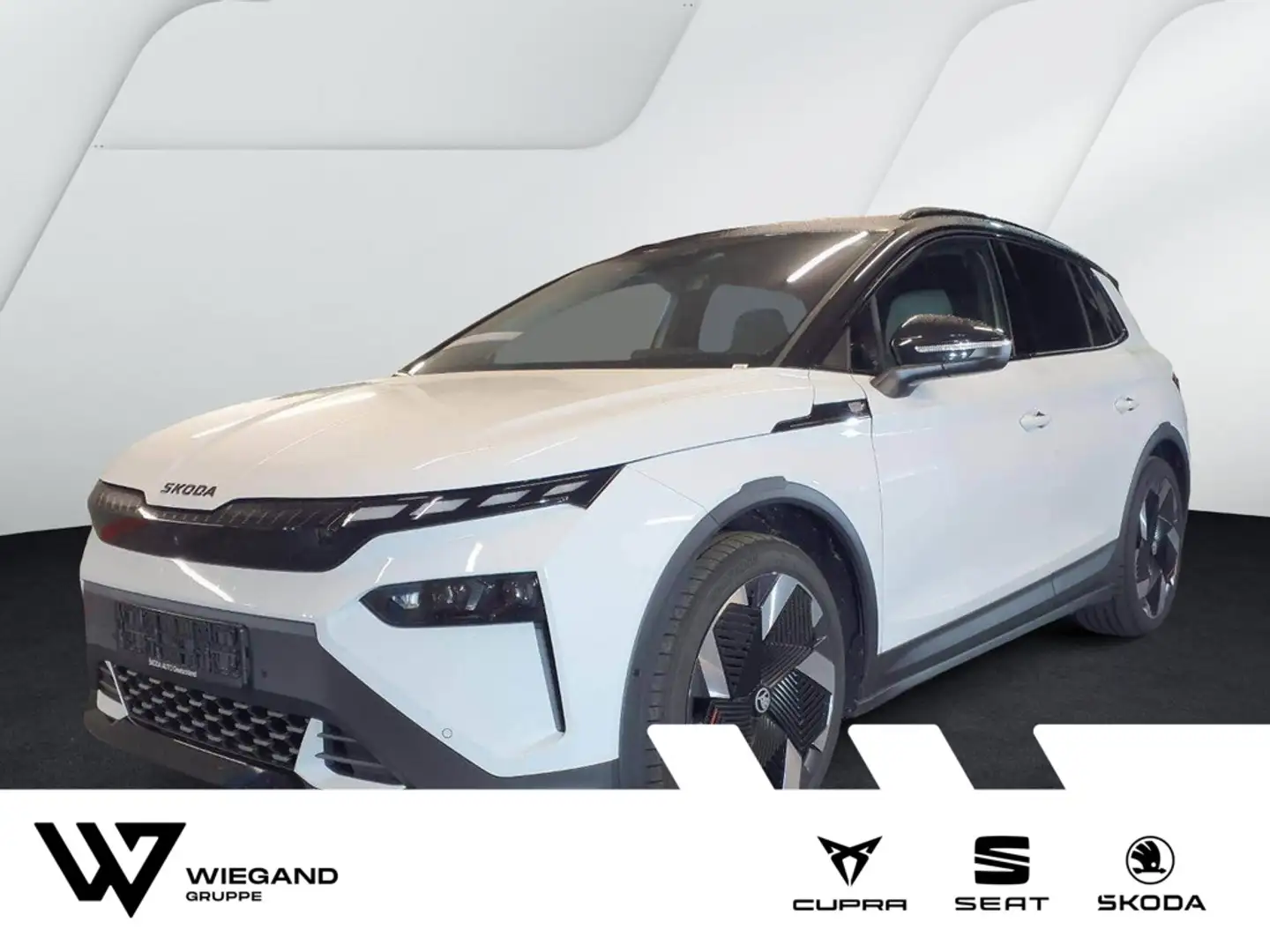 Skoda Elroq 85 FIRST EDITION AHK ACC HUD LED 360° Weiß - 1