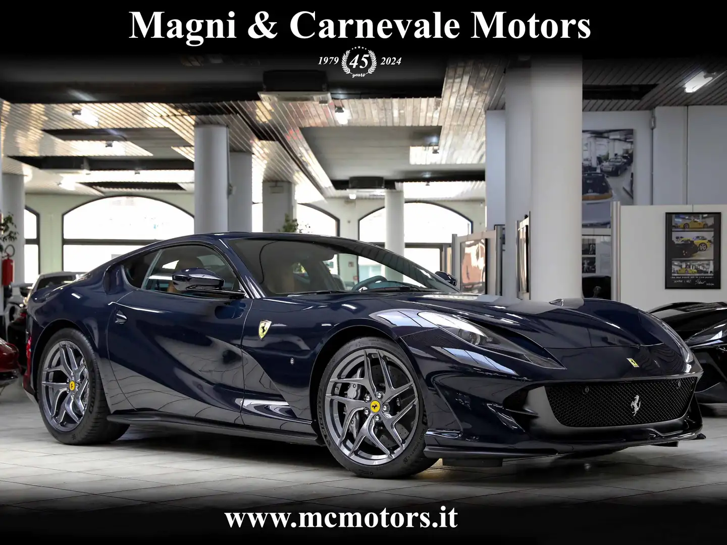 Ferrari 812 SUPERFAST|LIFT SYSTEM|DAYTONA SEATS|FULL SPECS Blu/Azzurro - 1