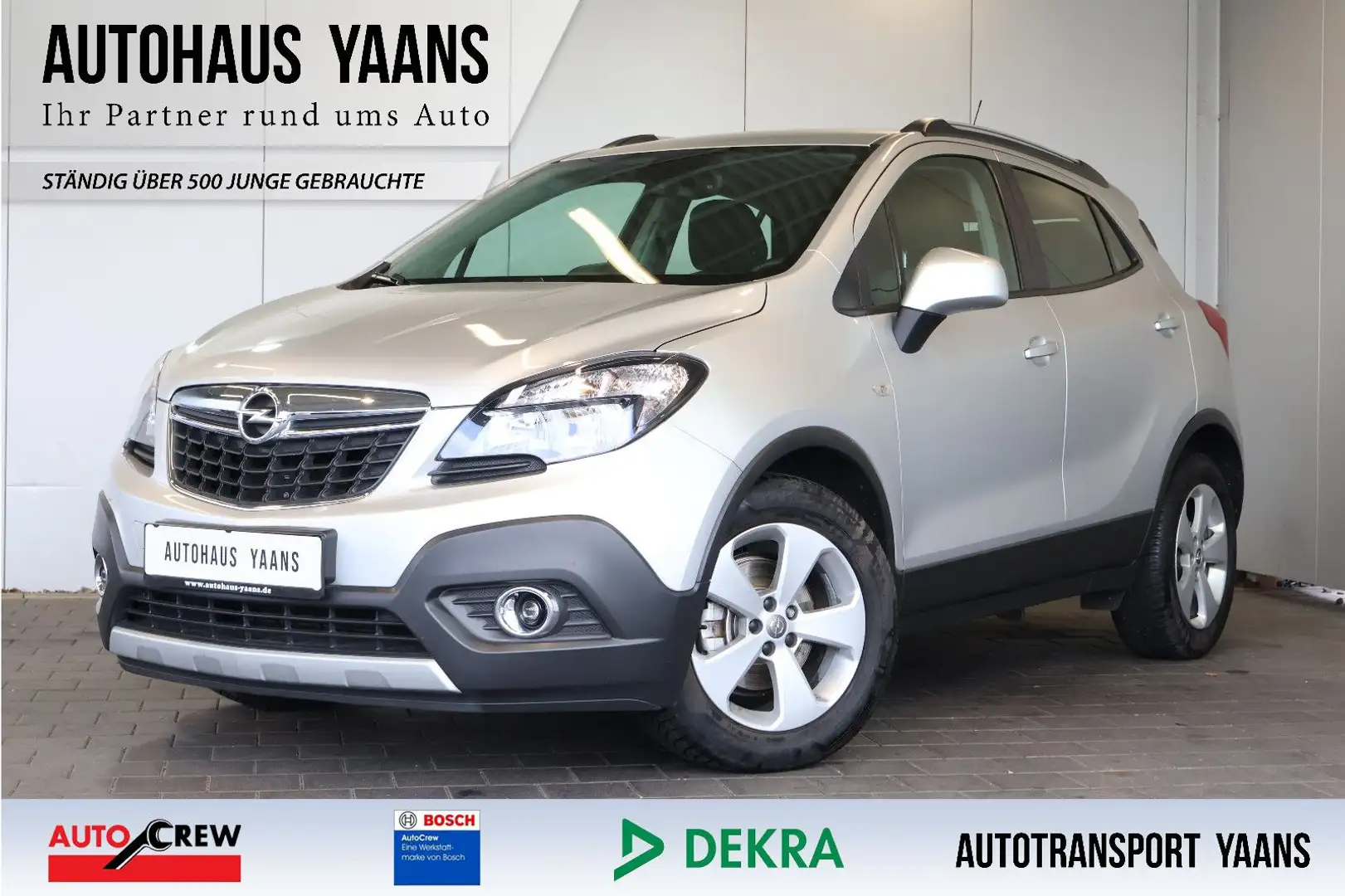Opel Mokka Edition 1.6 ecoFlex LENKRAD HZG+BT+17" Silber - 1