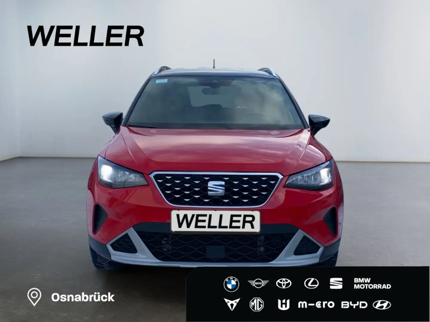 SEAT Arona 1.0 TSI Xperience *LED*Navi*SHZ*PDC*CarPlay* Rot - 2