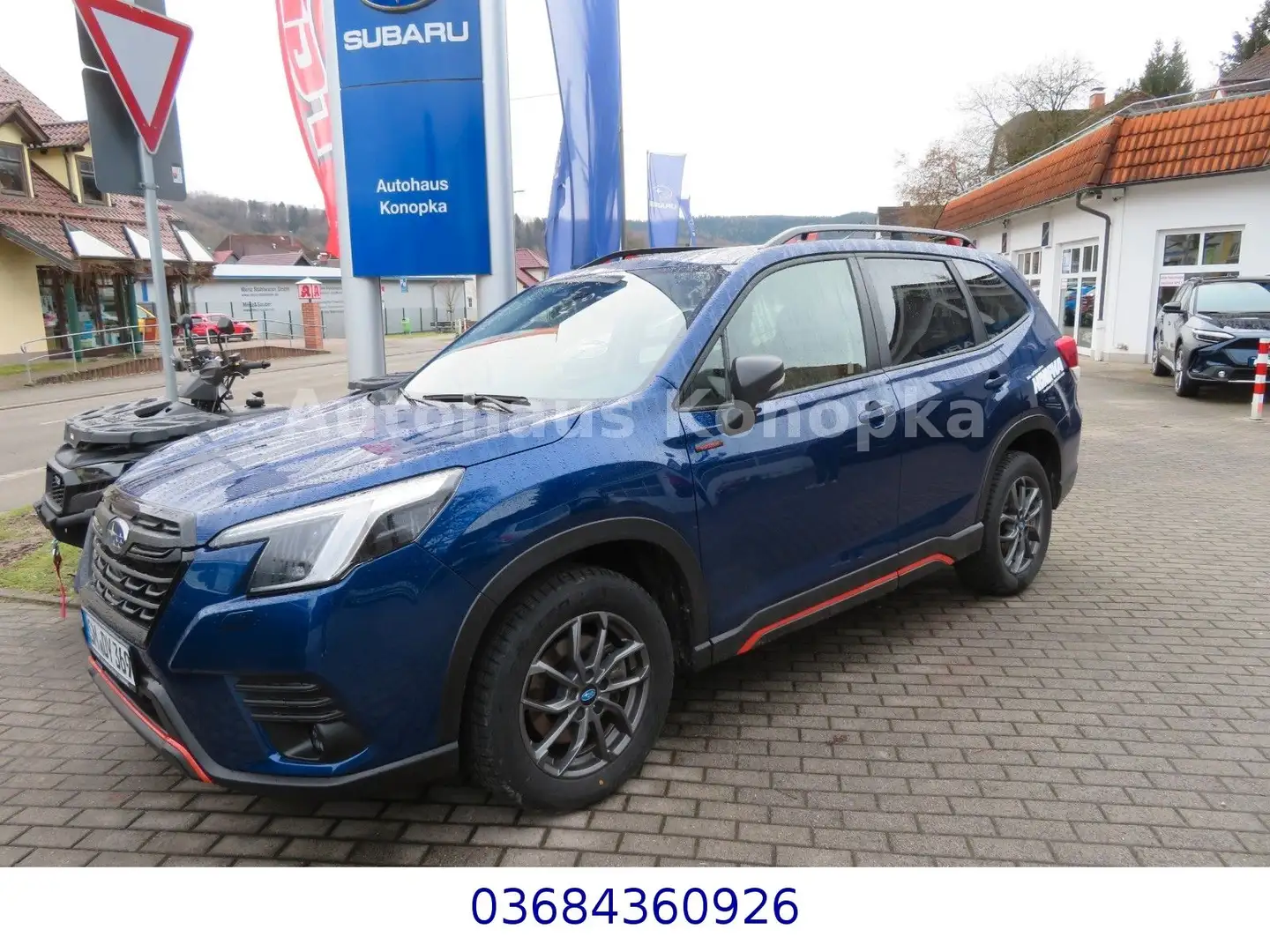 Subaru Forester 2.0ie EDIT. EXCLUSIVE CROSS+AHK 4,99% Blau - 1