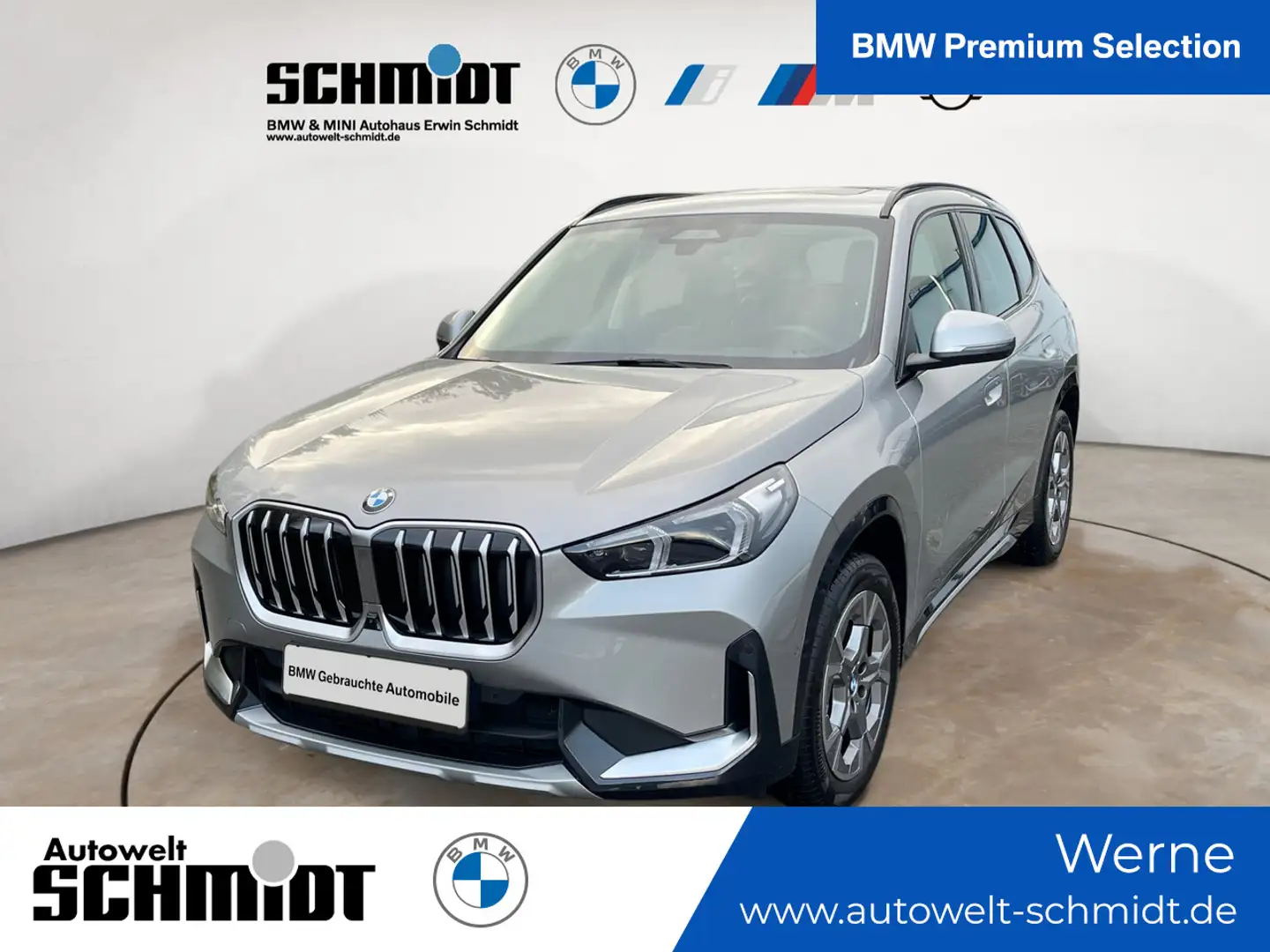 BMW X1 xDrive23d Steptronic Panorama Head-Up AHK Silber - 1