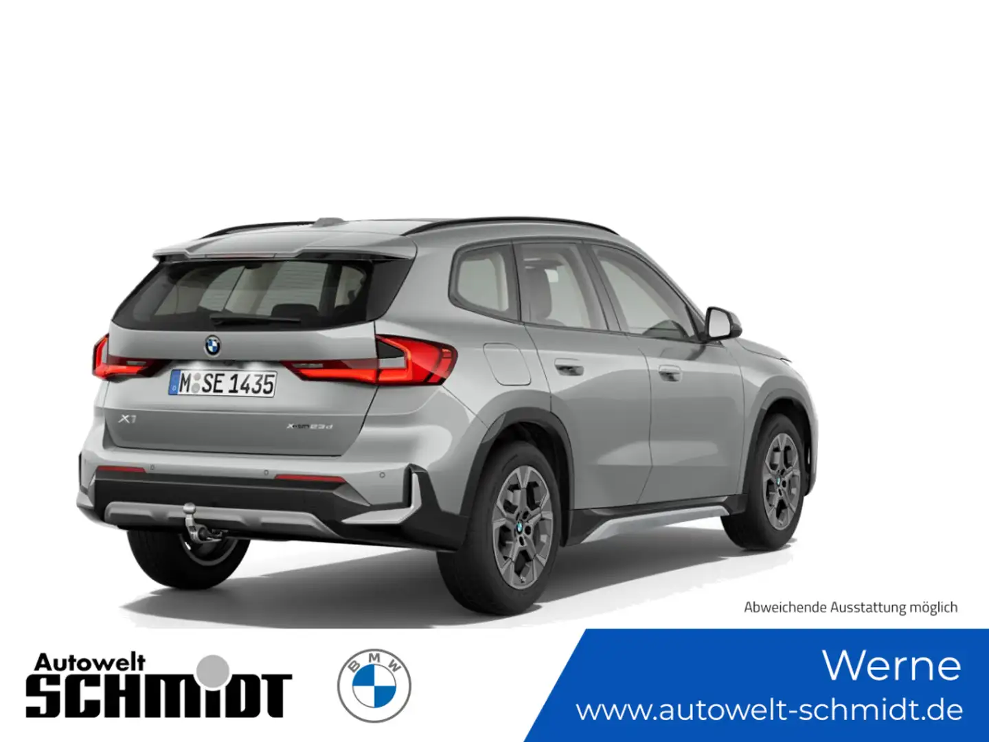 BMW X1 xDrive23d+Innovationspaket+Panorama+ACC+Leder Silber - 2