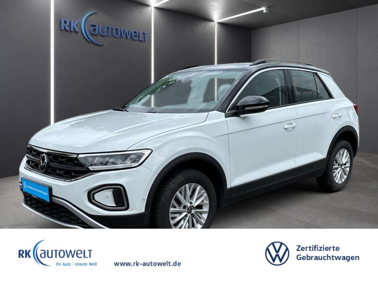 Volkswagen T-Roc 2023 — Life 1.0 TSI LED Navi Climatronic Sitzheizung