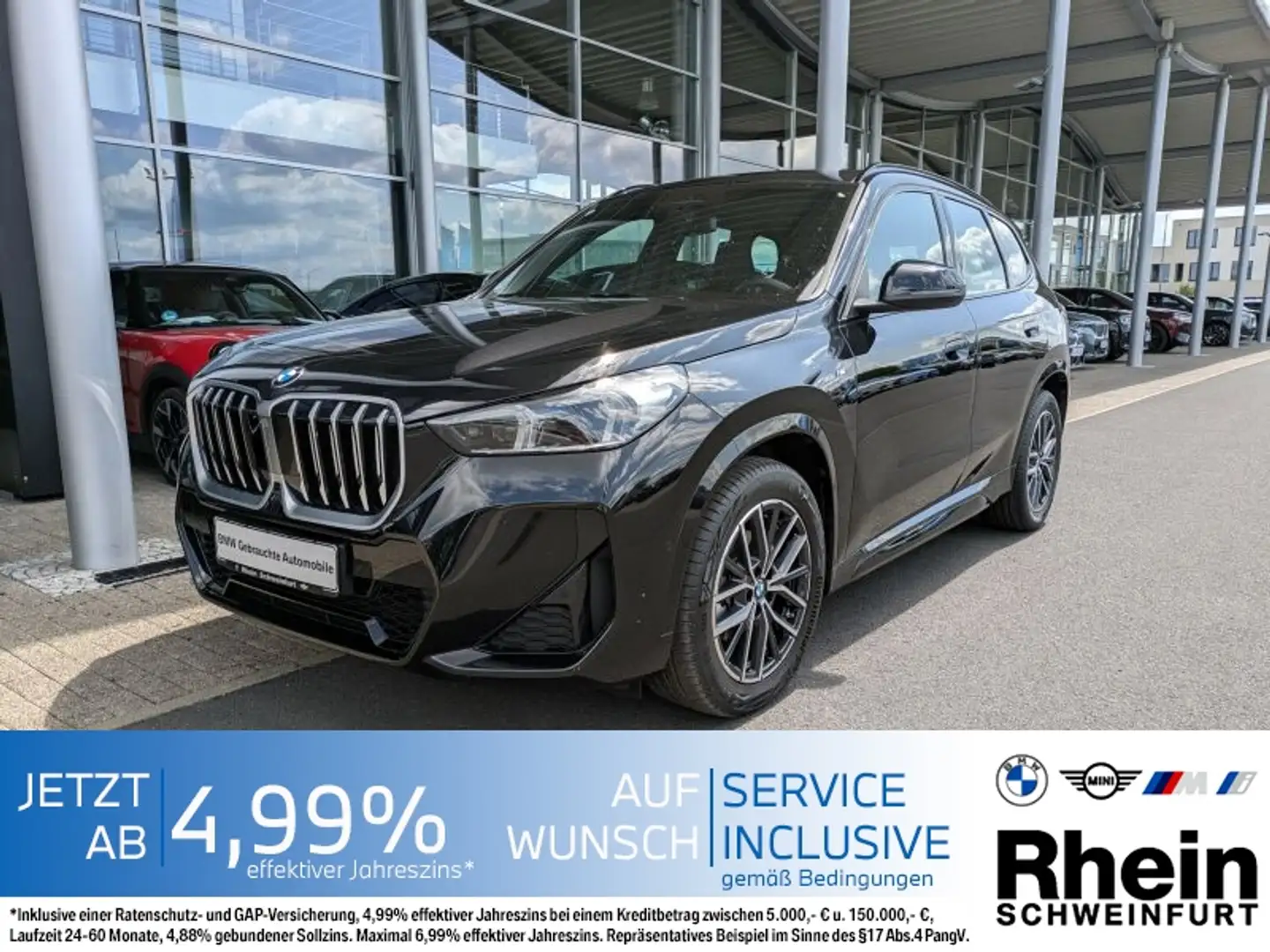 BMW X1 sDrive18i M Sport Lenkradheizung. Driv.Ass. Schwarz - 1