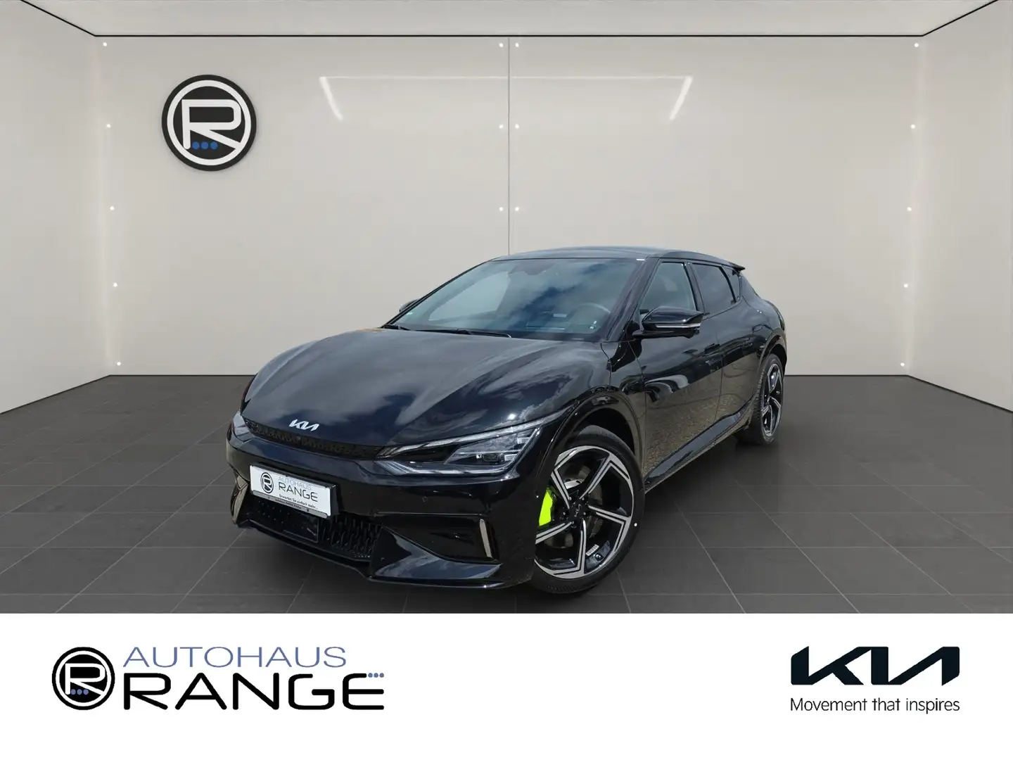 Kia EV6 GT 4WD, 585 PS 77,4 kWh, 7 Jahre Garantie Schwarz - 1