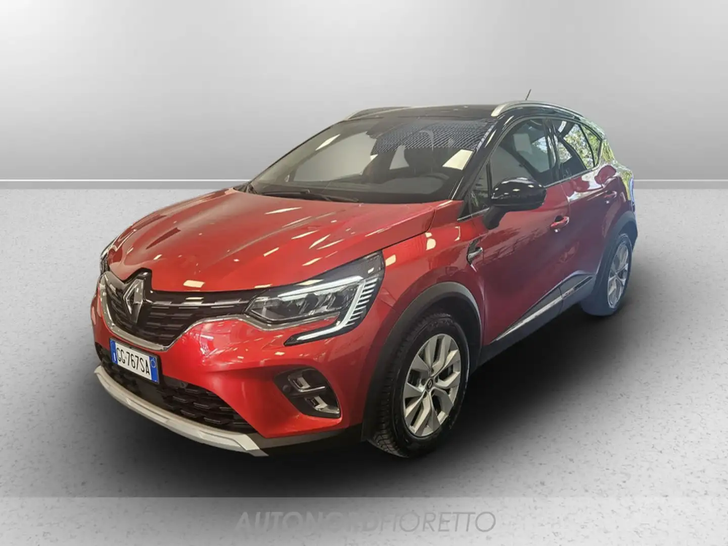 Renault Captur 1.6 e-tech hybrid intens 145cv auto Rosso - 1