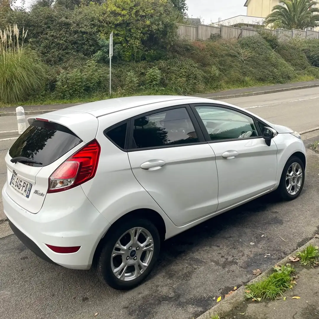 Ford Fiesta Fiesta 1.5 TDCi 75 S Blanc - 1