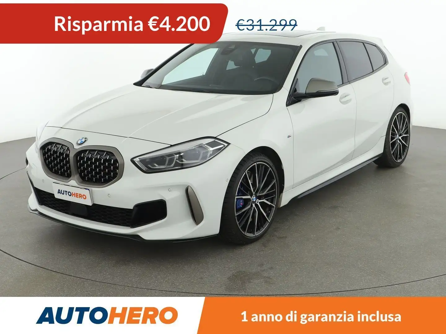 BMW 135 M135i xDrive Bianco - 1