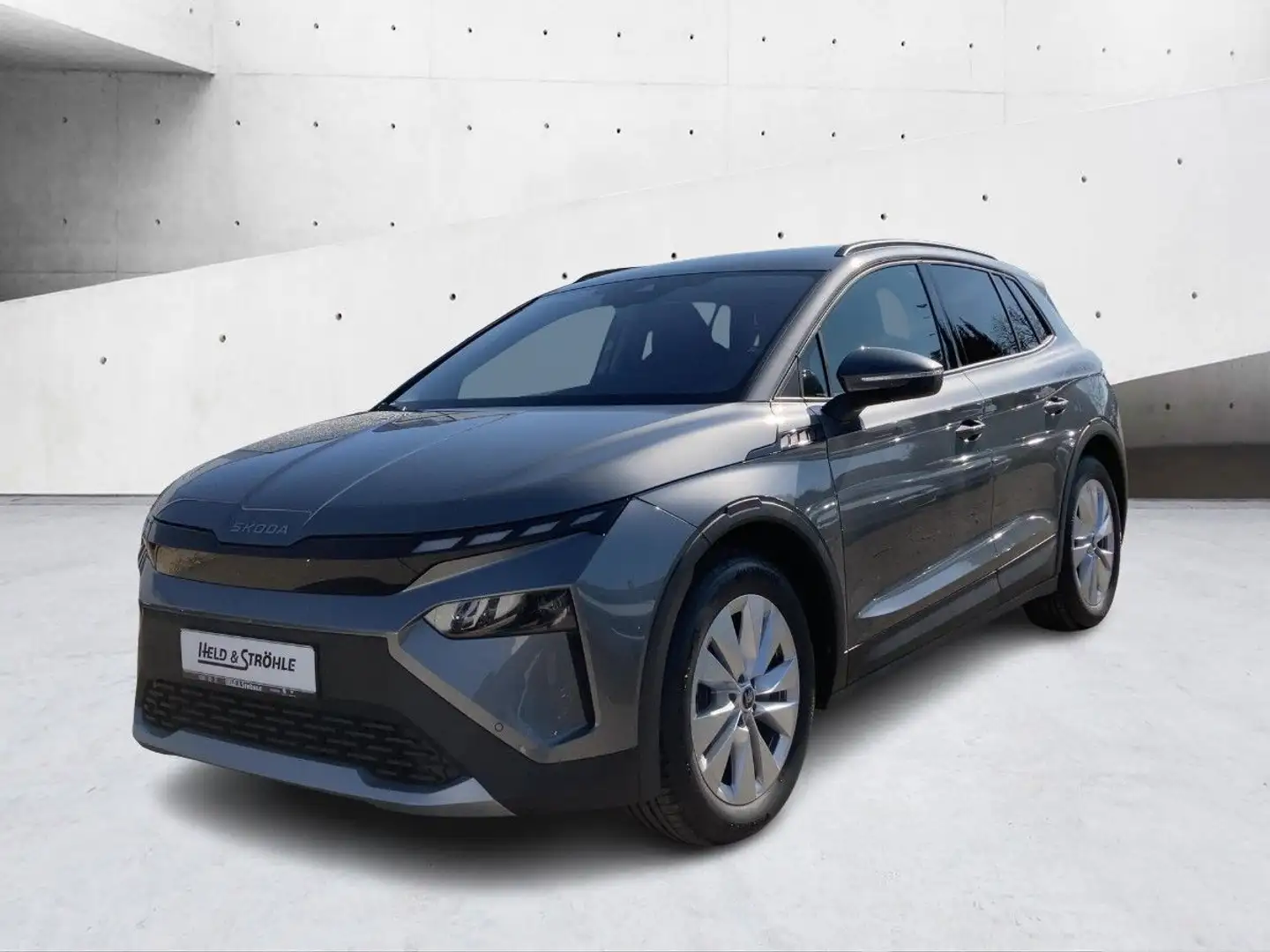 Skoda Charlie 55 kWh Batterie SHZ R-KAM AHK Grau - 2
