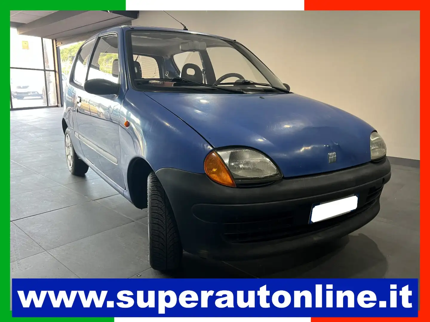 Fiat Seicento 900i cat SX Blauw - 1