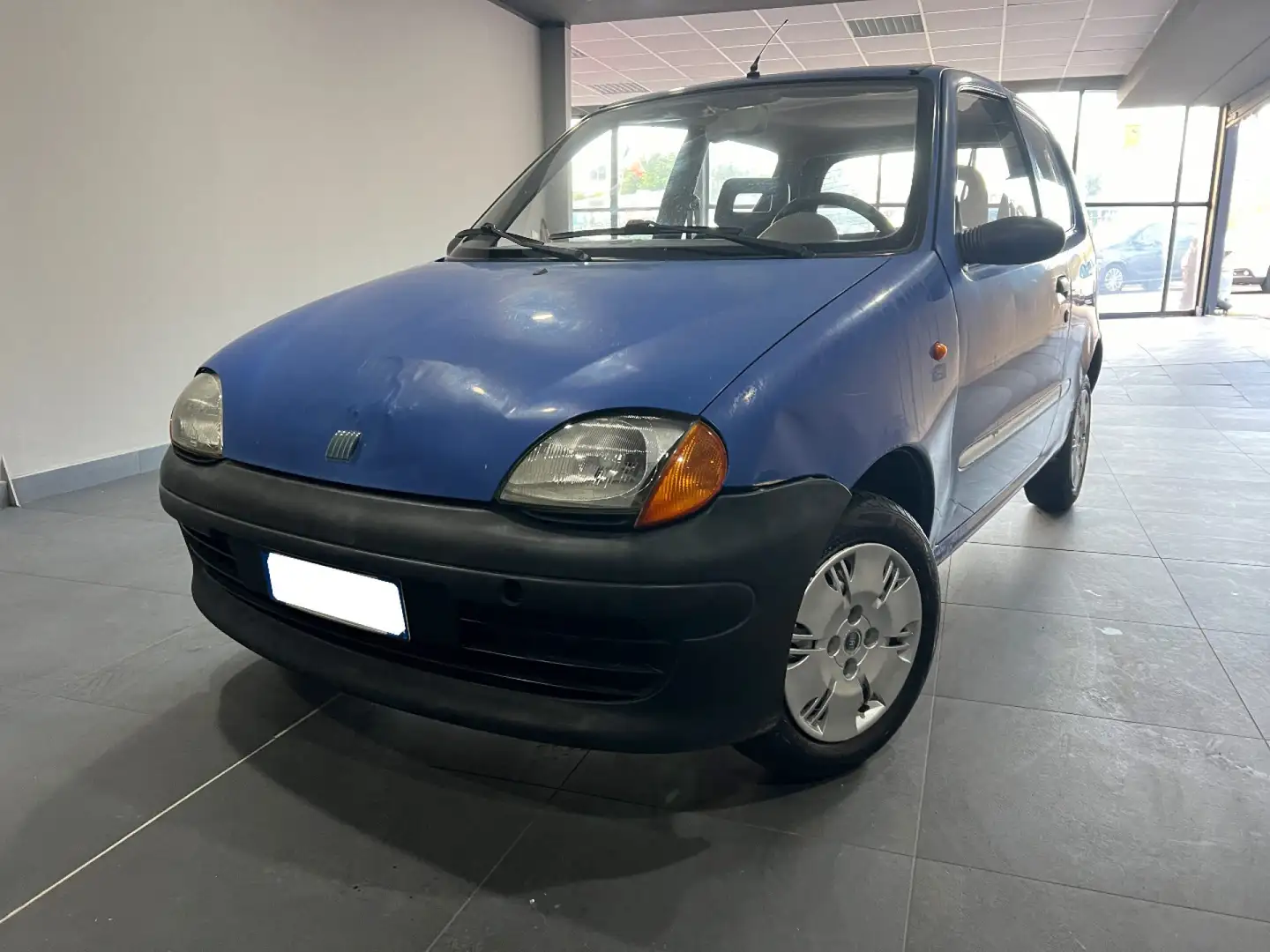 Fiat Seicento 900i cat SX Blauw - 2