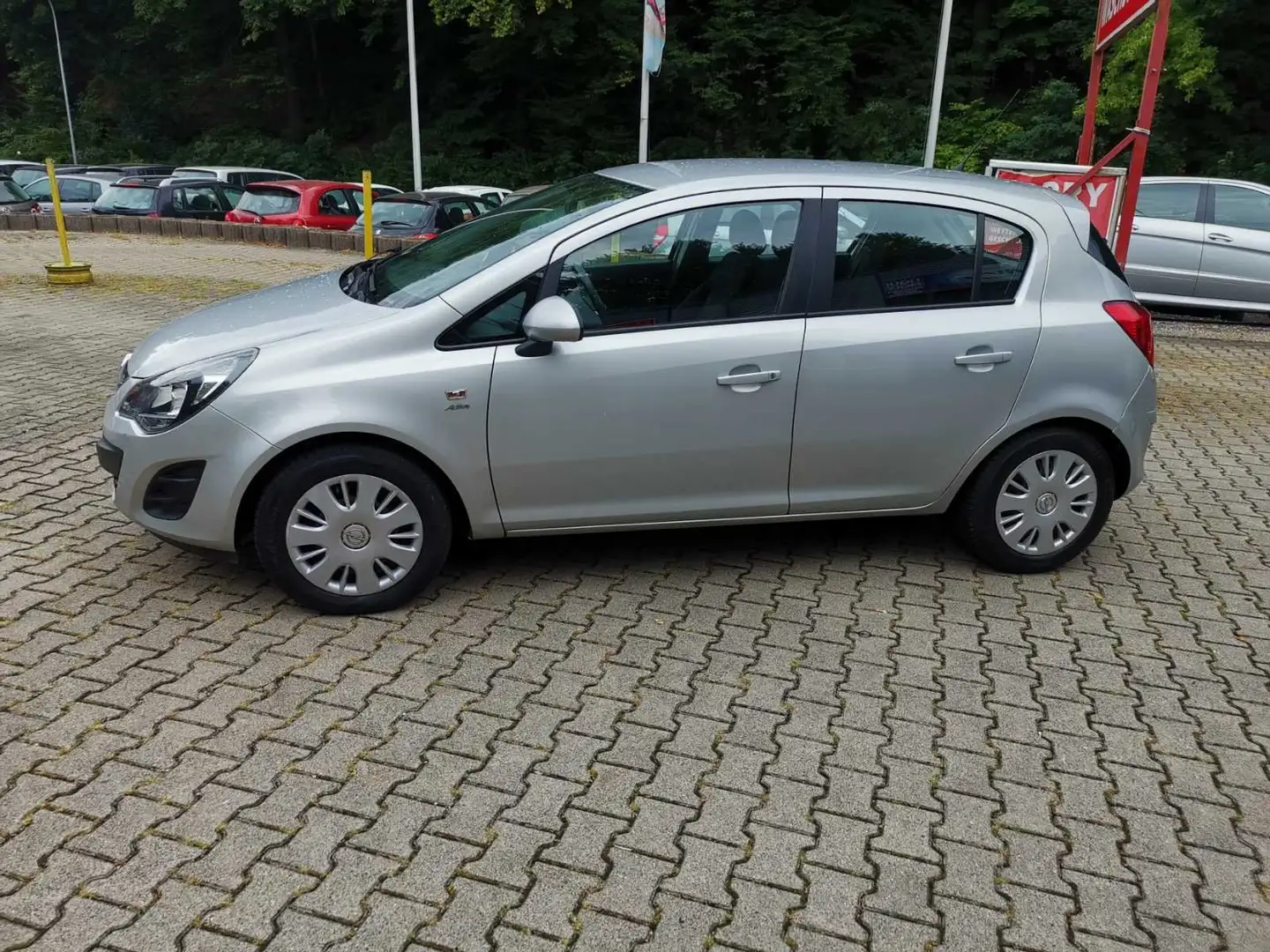 Opel Corsa Active 1 Hand Klima Preis inkl Neu Tüv Silber - 2