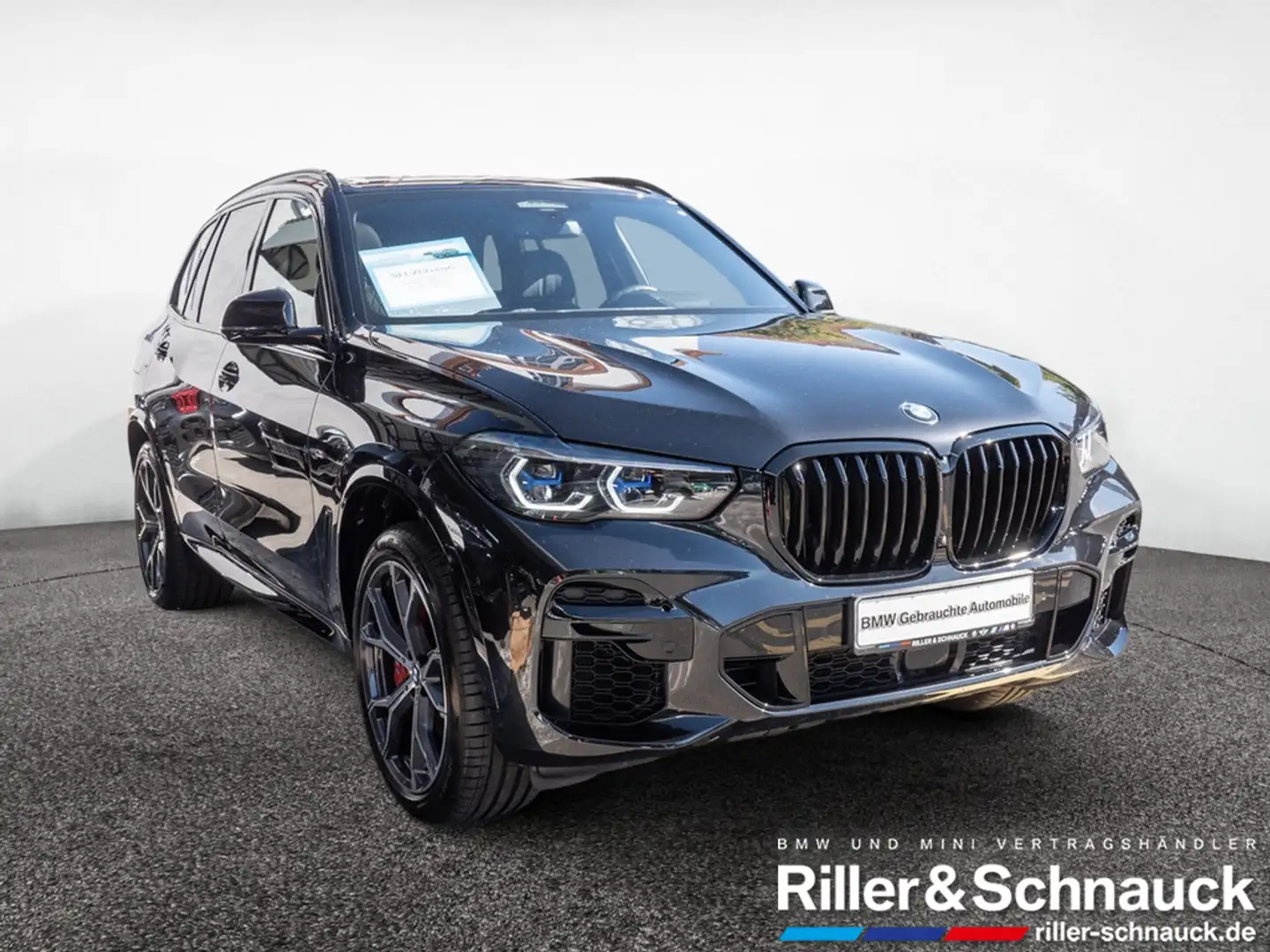 BMW X5 M 50i LED STANDHZ+PANO+LASER+AKTIVLENK+H/K+ Schwarz - 2