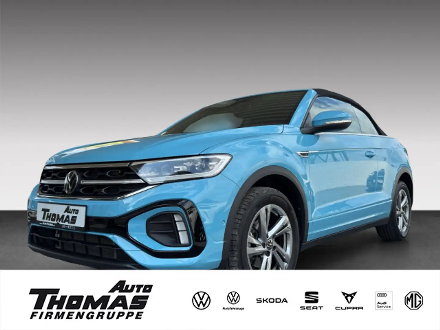 Volkswagen T-Roc R-Line 1.5 TSI DSG IQ-LIGHT Blau - 1