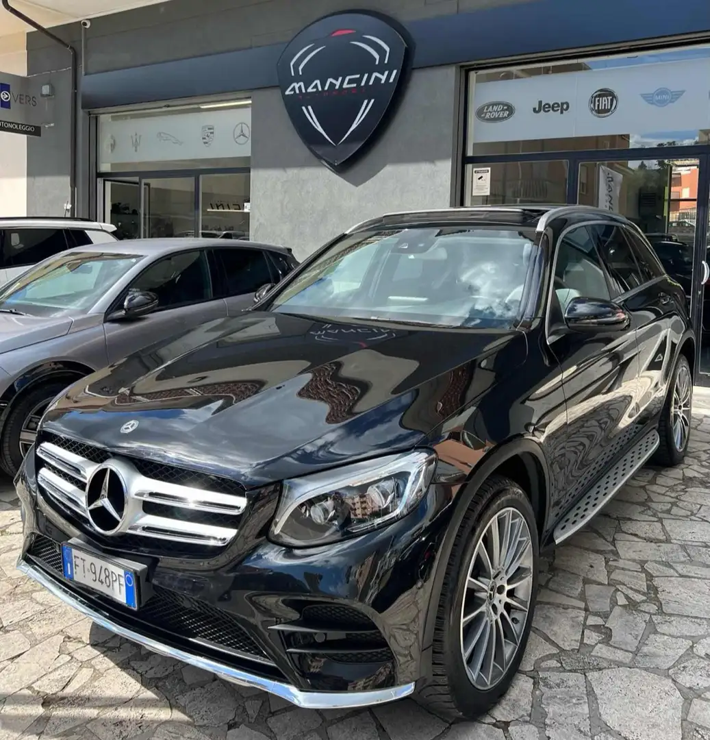 Mercedes-Benz GLC 250 GLC - X253 d Premium 4matic auto Zwart - 1