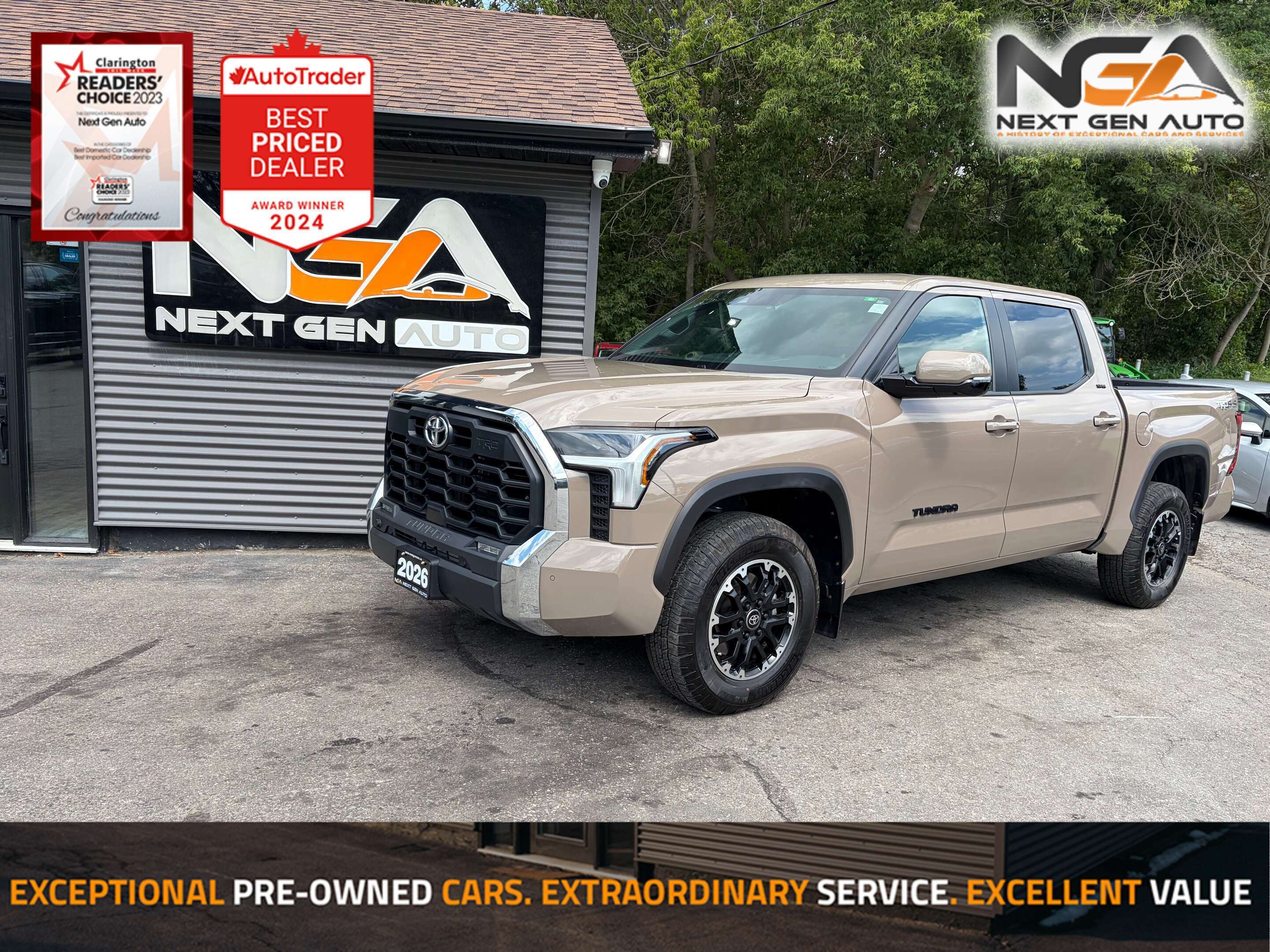 Brown 2026 Toyota Tundra Pickup Truck Automatic
