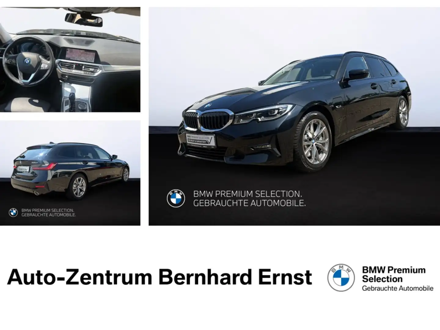 BMW 330 e Touring Sport Line Automatic Aut. Klimaaut. Schwarz - 1
