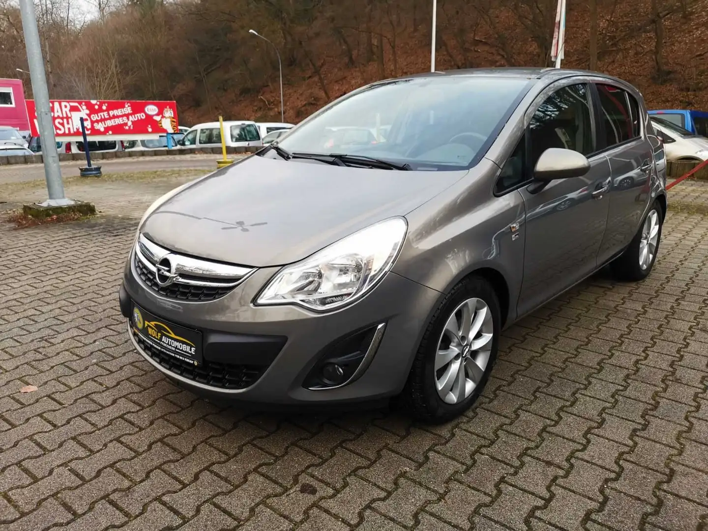 Opel Corsa Edition Klima 2 Hand Preis inkl Neu Tüv Grau - 1