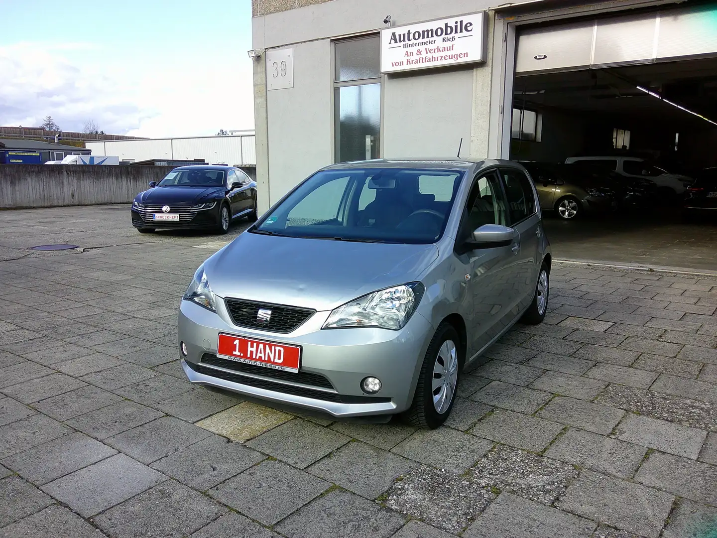 SEAT Mii Mii 5-Türer 1.0 Style Hagelschaden Silber - 1