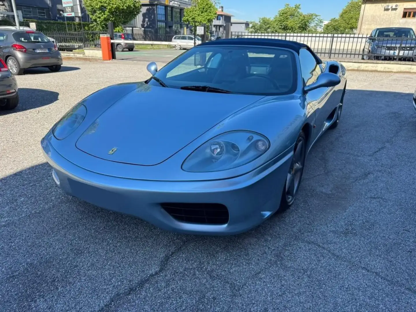 Ferrari 360 Spider MANUALE ASI ORO Blu/Azzurro - 2