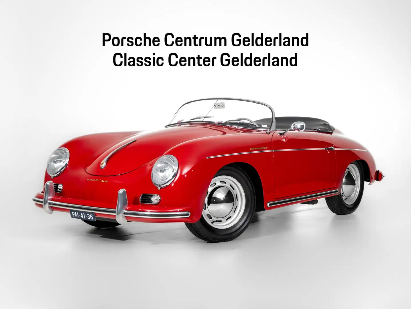 Porsche 356 A 1600 Speedster 1957 Rouge - 1