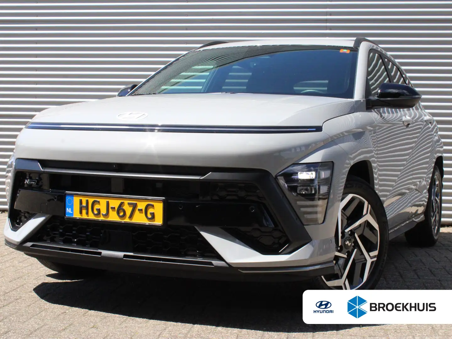 Hyundai KONA 1.6 GDI HEV N Line | Keyless start | Rondomzicht c Grijs - 1