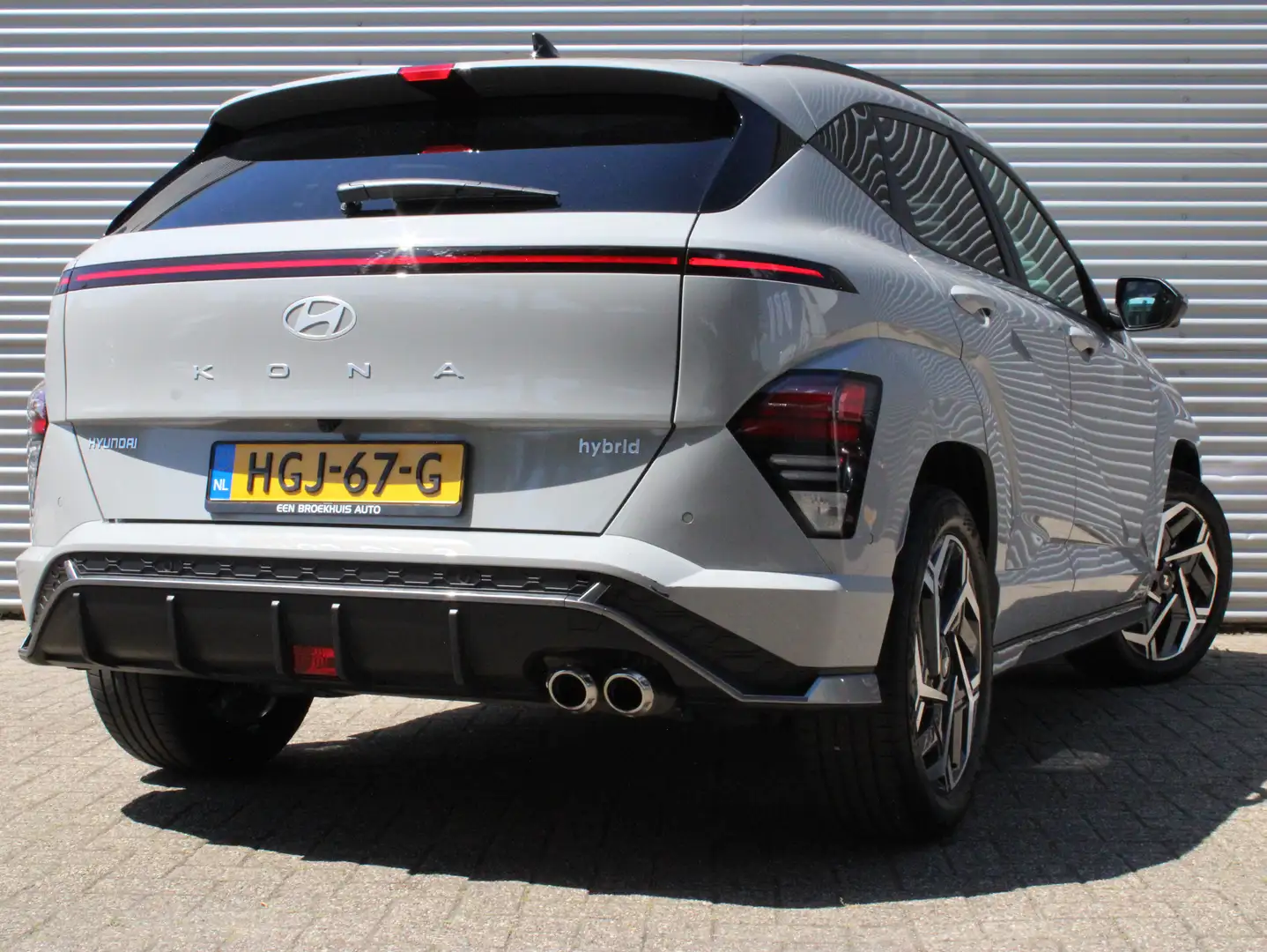 Hyundai KONA 1.6 GDI HEV N Line | Keyless start | Rondomzicht c Grijs - 2
