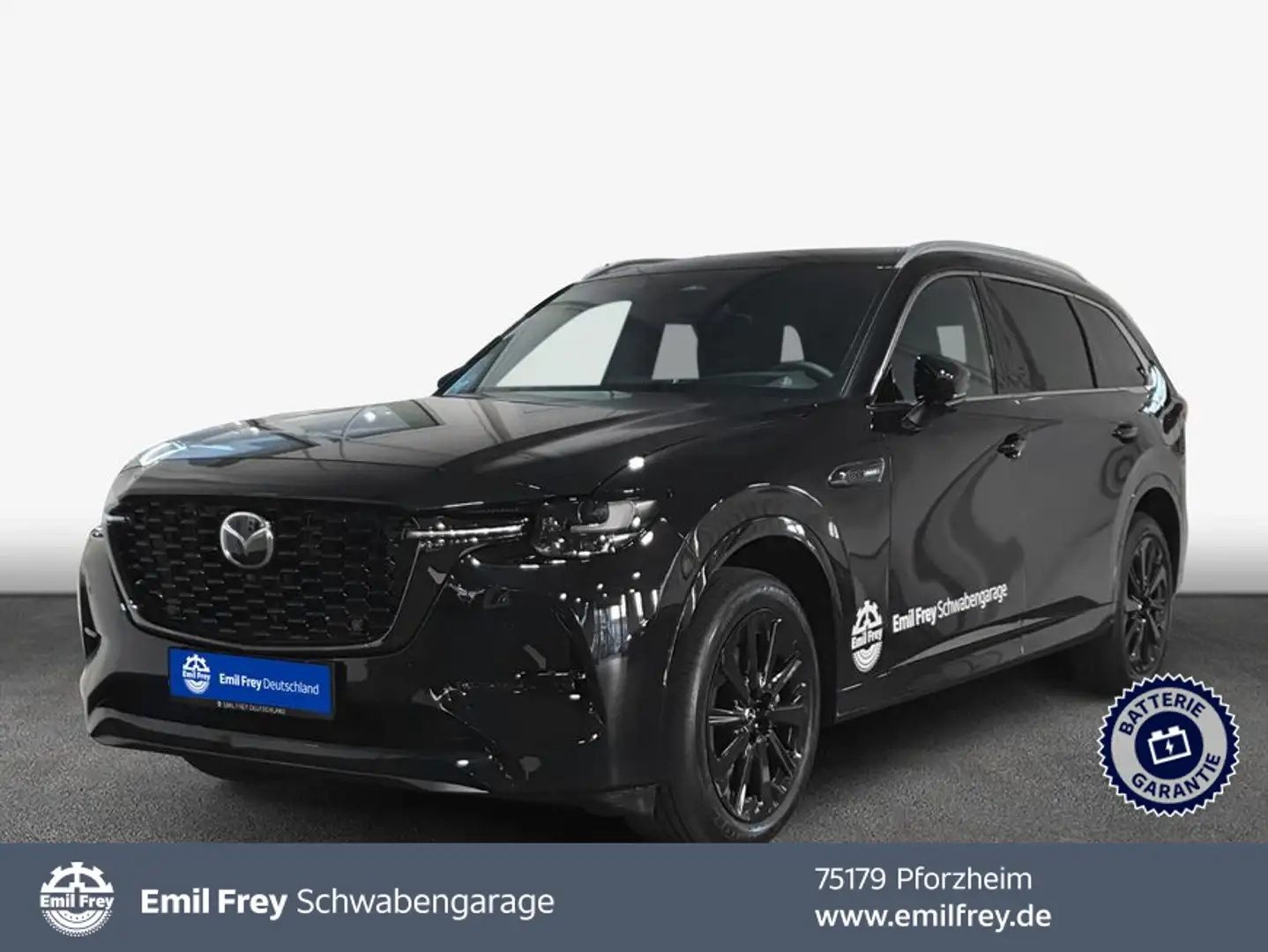 Mazda CX-80 AWD PHEV Aut. HOMURA PLUS Schwarz - 1