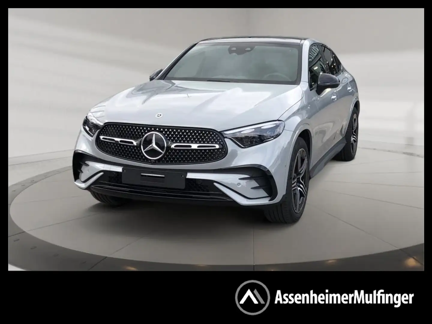 Mercedes-Benz GLC 300 4MATIC Coupe +AMGAdvancedPlus+AHK+Pano Grau - 1