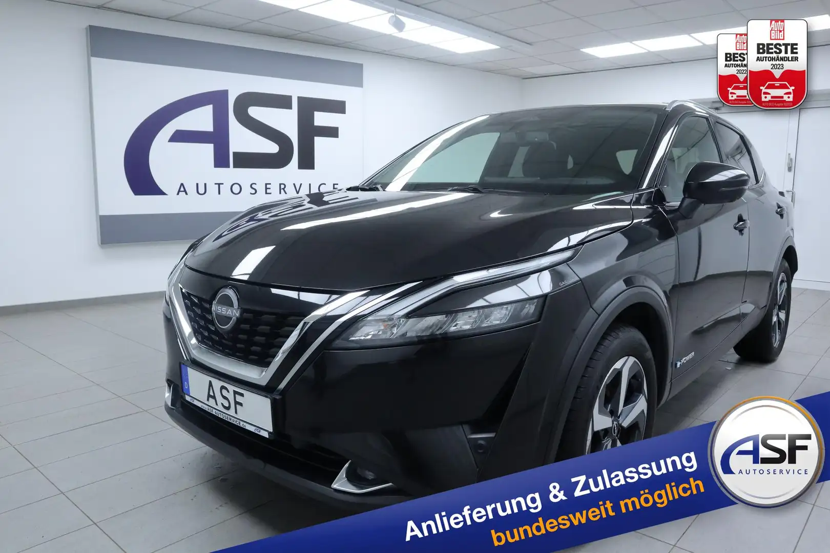 Nissan Qashqai N-Connecta e-Power #Panorama  #Winter-P. #360°-... Black - 1