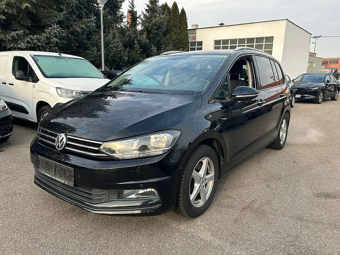 Volkswagen Touran 1,6 SCR TDI 7 Sitzer Schwarz - 1