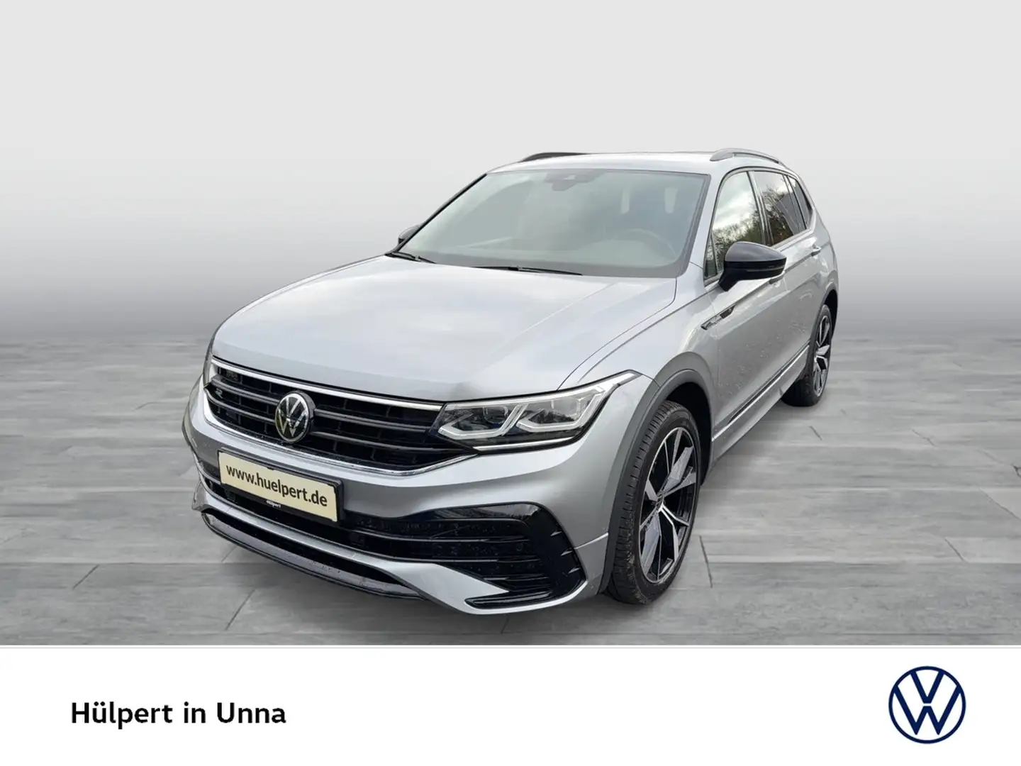 Volkswagen Tiguan Allspace 2.0 R-LINE 4X4 PANO AHK CAM LM20 Silber - 1