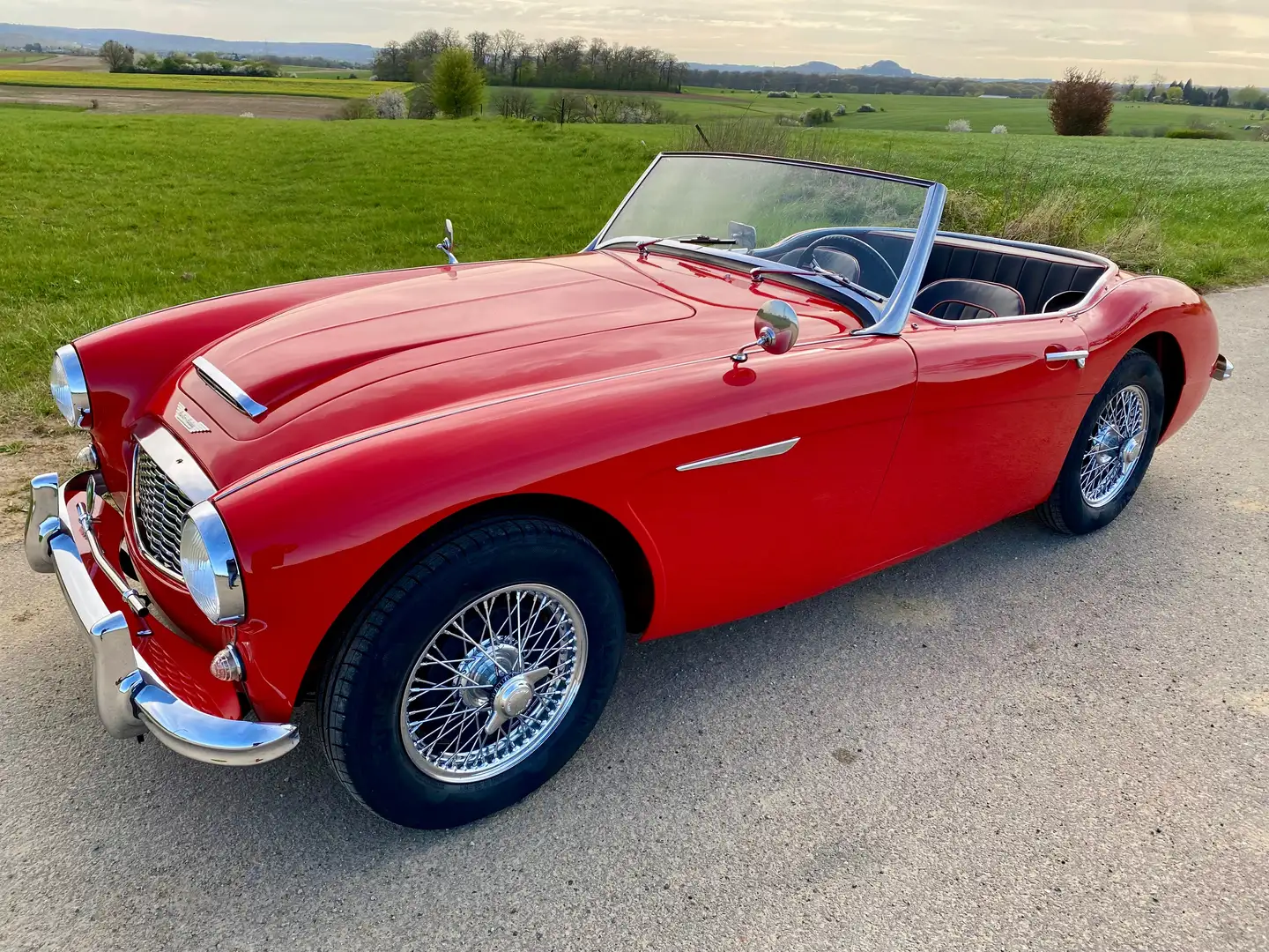 Austin-Healey 100 100/6 Roşu - 1