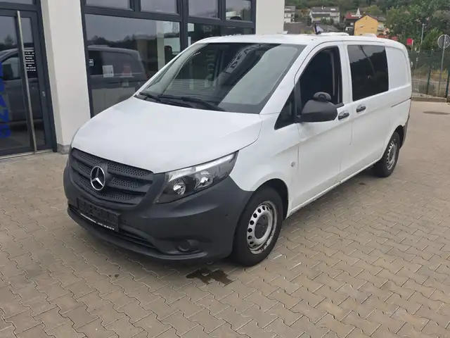 Mercedes-Benz Vito Mercedes-Benz Vito 116 CDI Kasten Automatik 2x Schiebetür mit PROFI-HUNDEAUSBAU / ZWINGER & BELÜFTUNG – TÜV 2027