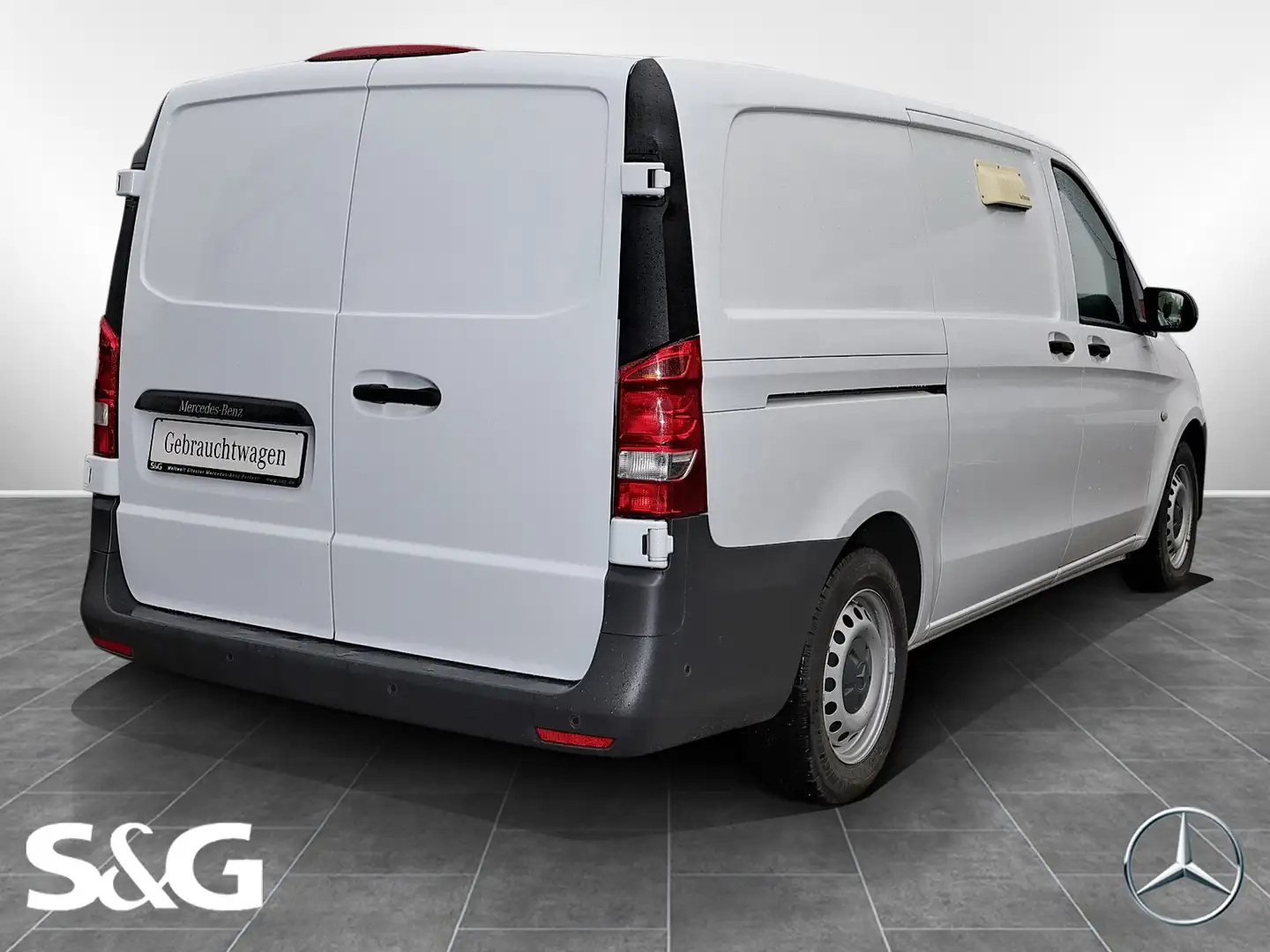 Mercedes-Benz Vito 114 BlueTEC Kasten Lang SORTIMO 8-Fach Weiß - 2