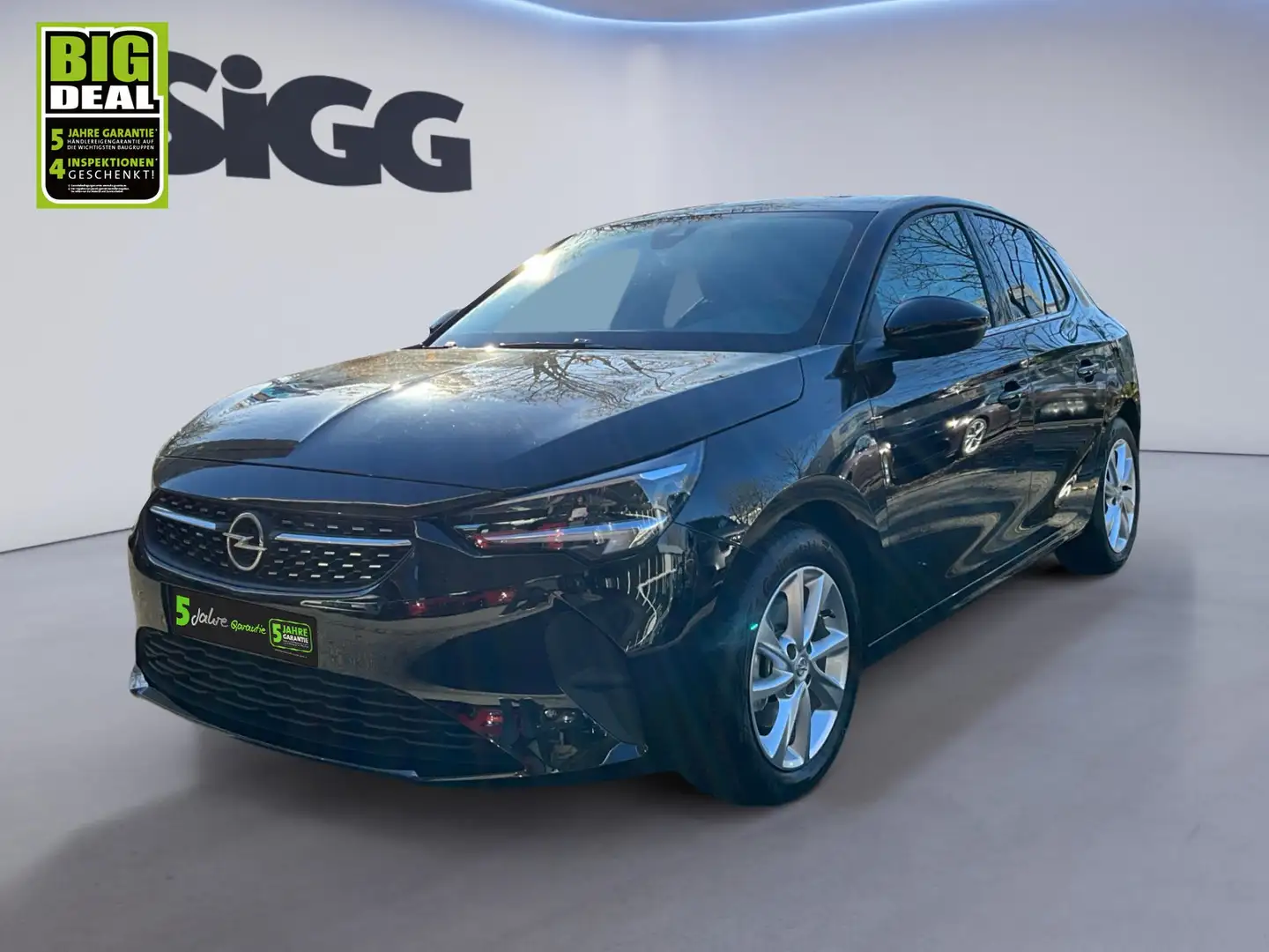 Opel Corsa F 1.2 Turbo Elegance Klima, 180 Grad Kam. Noir - 2