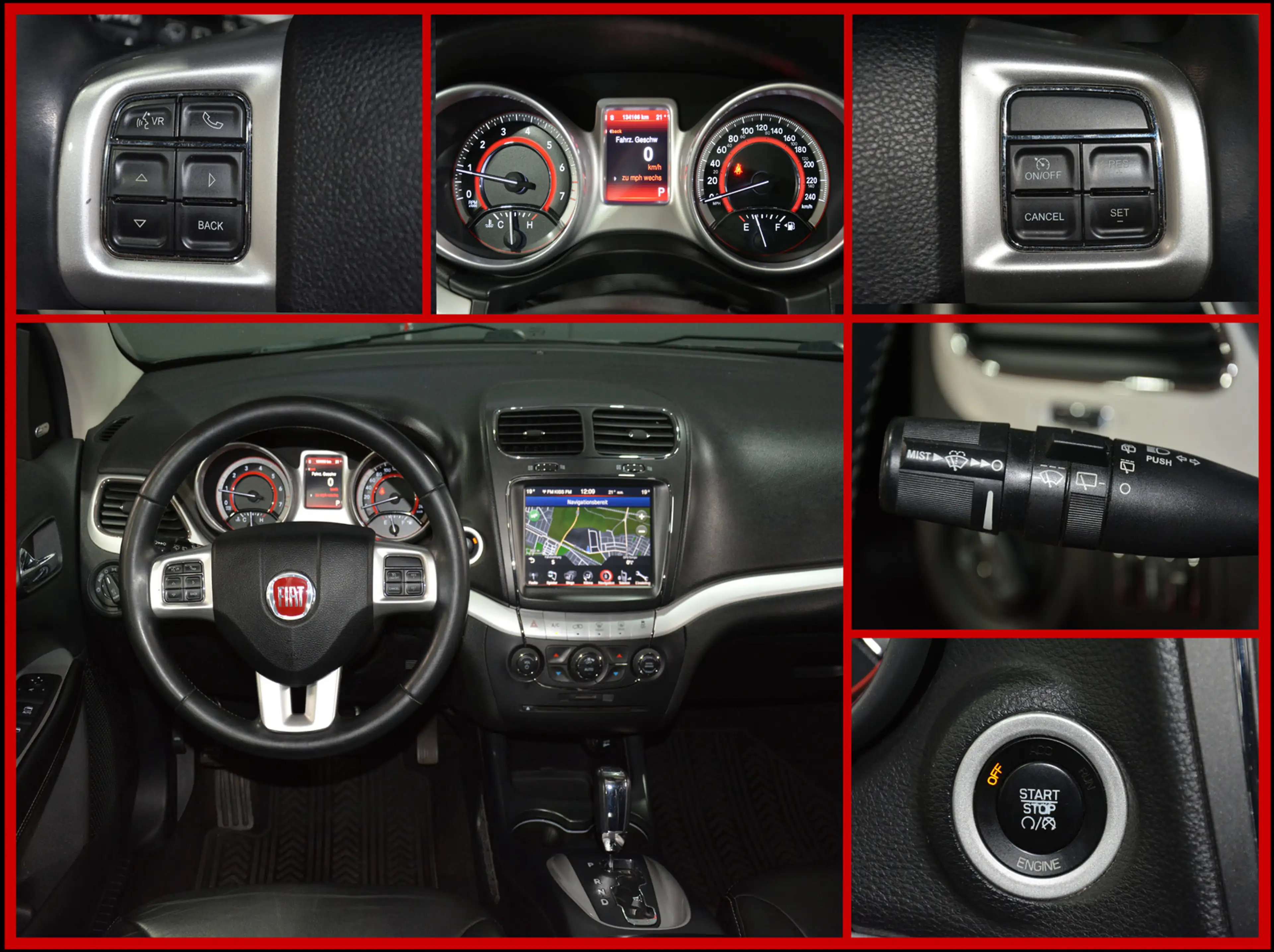 Fiat Freemont 2,4 Lounge 1.Hand Aut 7 Sitze Leder Cam — photo 11