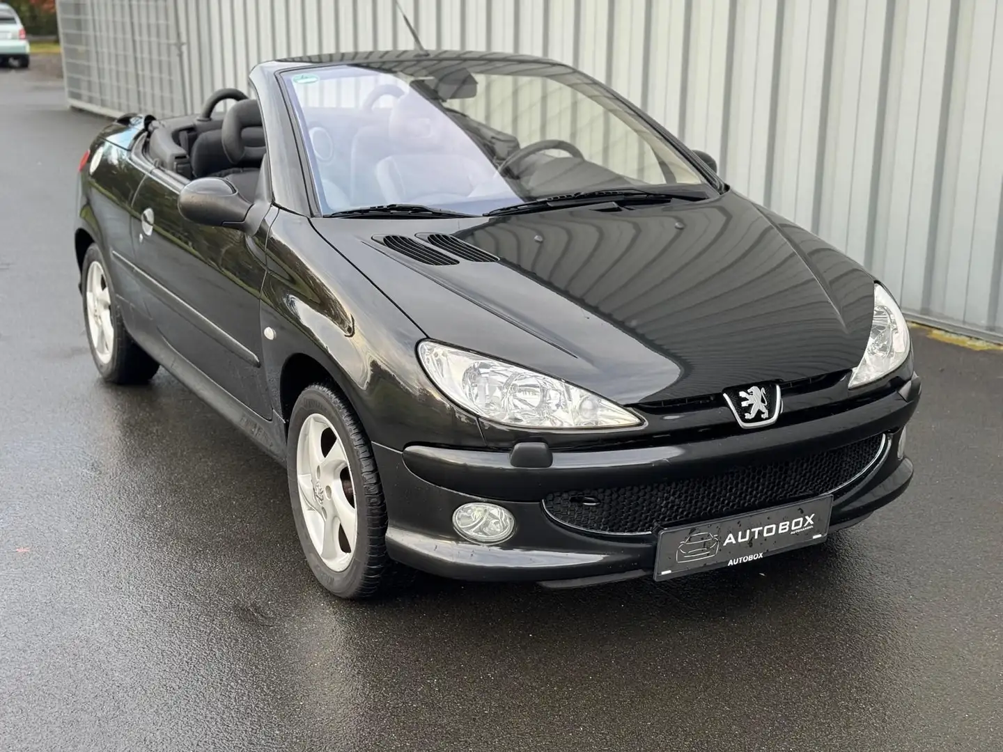 Peugeot 206 CC Platinum*1 HAND*LEDER*43 TKM Schwarz - 2
