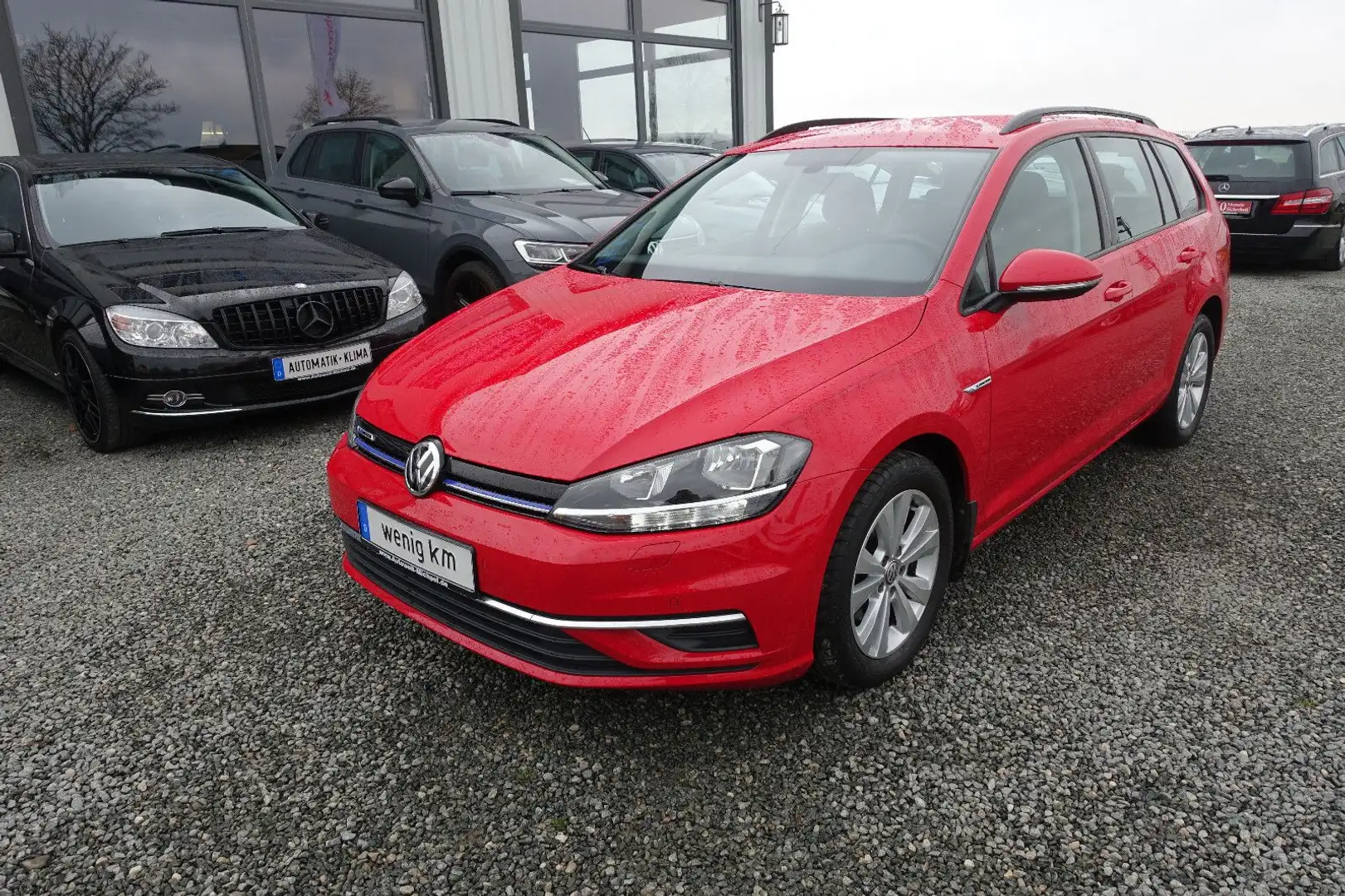 Volkswagen Golf 7 1.5TGI  Benzin+CNG GAS KLIMAAUT APP SITZH Rot - 2